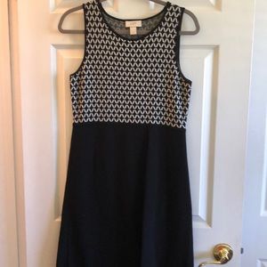 Sweater sleeveless dress